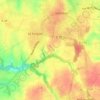 Mapa topográfico Gorrekear, altitud, relieve