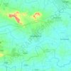Mapa topográfico Ichalkaranji, altitud, relieve