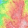 Mapa topográfico La Forêt, altitud, relieve