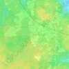 Mapa topográfico Les Écarts, altitud, relieve
