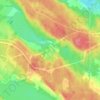 Mapa topográfico Зелёный Холм, altitud, relieve