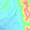 Mapa topográfico Fragante, altitud, relieve