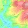 Mapa topográfico Dorviller, altitud, relieve
