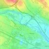 Mapa topográfico Molí de Daroqui, altitud, relieve