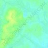 Mapa topográfico Snowhill, altitud, relieve