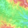Mapa topográfico Le Gît, altitud, relieve