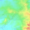 Mapa topográfico Antiguo ojo del desierto, altitud, relieve