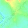 Mapa topográfico Dattawad, altitud, relieve