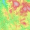 Mapa topográfico Le Haut Tronchet, altitud, relieve