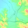 Mapa topográfico Datan, altitud, relieve