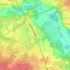 Mapa topográfico Дурыкино, altitud, relieve