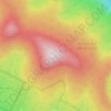 Mapa topográfico Kaaterskill High Peak, altitud, relieve
