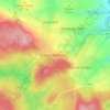 Mapa topográfico Spechtshausen, altitud, relieve