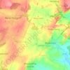 Mapa topográfico Esing, altitud, relieve