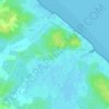 Mapa topográfico By, altitud, relieve