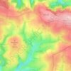 Mapa topográfico Withiel Florey, altitud, relieve