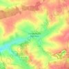 Mapa topográfico Langenleuba-Oberhain, altitud, relieve