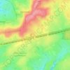 Mapa topográfico Elsaute, altitud, relieve