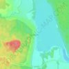Mapa topográfico Удальцово, altitud, relieve
