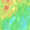 Mapa topográfico красивый обустроенный родник, altitud, relieve