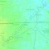 Mapa topográfico Kalimalang, altitud, relieve