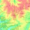 Mapa topográfico Swaffham, altitud, relieve