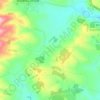 Mapa topográfico Screedy, altitud, relieve