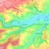 Mapa topográfico Vatterode, altitud, relieve