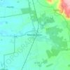 Mapa topográfico Market Rasen, altitud, relieve