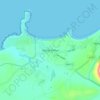 Mapa topográfico Morfa Nefyn, altitud, relieve