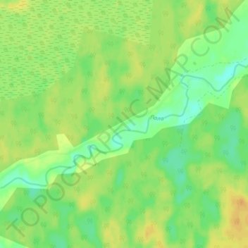 Mapa topográfico Выдомирь-1, altitud, relieve