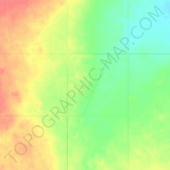 Mapa topográfico Kingman, altitud, relieve