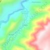 Mapa topográfico Rio Blanco, altitud, relieve
