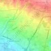 Mapa topográfico Banaba South, altitud, relieve