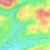 Mapa topográfico Schinder, altitud, relieve