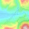 Mapa topográfico Dokurcun, altitud, relieve