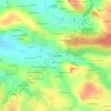 Mapa topográfico Le Haut Marquier, altitud, relieve