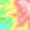 Mapa topográfico Vista Grande, altitud, relieve