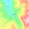 Mapa topográfico Pacchanta, altitud, relieve
