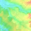 Mapa topográfico Au cerisier la bosse, altitud, relieve