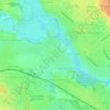 Mapa topográfico Малое Хомутово, altitud, relieve