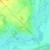 Mapa topográfico Тюхиничи, altitud, relieve