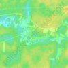 Mapa topográfico Тофели, altitud, relieve