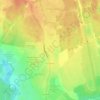 Mapa topográfico Касимово, altitud, relieve