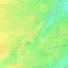 Mapa topográfico Монделево, altitud, relieve
