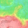Mapa topográfico Оржицкое сельское поселение, altitud, relieve