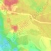 Mapa topográfico Семиозерье, altitud, relieve
