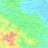 Mapa topográfico Midsalip, altitud, relieve