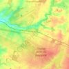 Mapa topográfico Avord, altitud, relieve