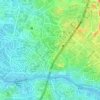 Mapa topográfico Malamig, altitud, relieve